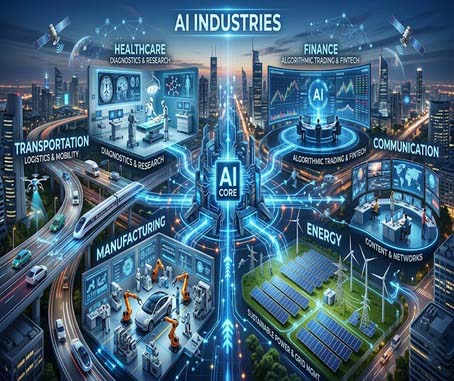 AI Development Industries Dubai UAE