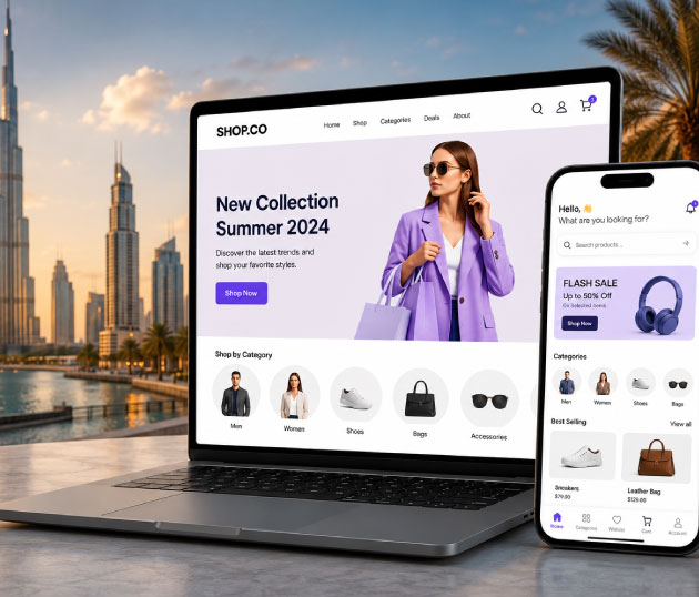 Ecommerce Website Development Process Dubai, UAE