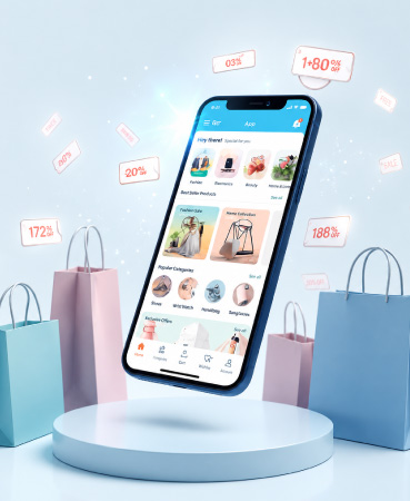 Mobile-first ecommerce design optimized <br> for Dubai’s highly mobile-driven shopping audience